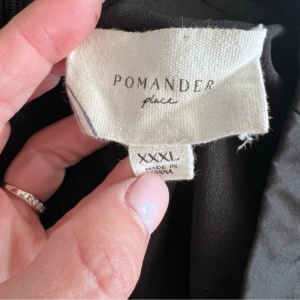 Pomander Place Coco Black and White Houndstooth Tweed Bow Dress XXXL - Picture 4 of 4